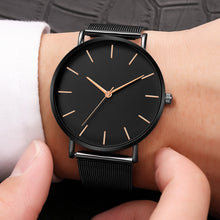 Load image into Gallery viewer, Free Shipping Women Watch Mesh Stainless Steel Bracelet Casual Wrist Watch Women Watches reloj mujer relogio feminino 2019